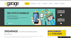 Desktop Screenshot of 3dgarage.com.br